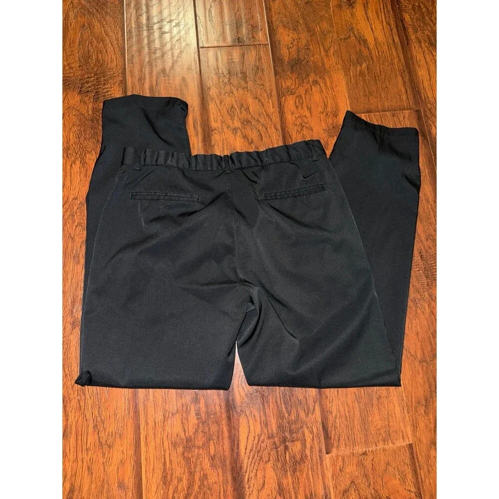 Nike golf mens  Straight-Leg / Slim-Fit Training Pants Size 34/32  (Black)